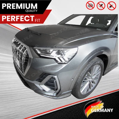 CARBON OPTIQUE BRA de Capot compatible Audi Q3 F3 depuis 2018 Protège PROTECTION - Photo 1/4