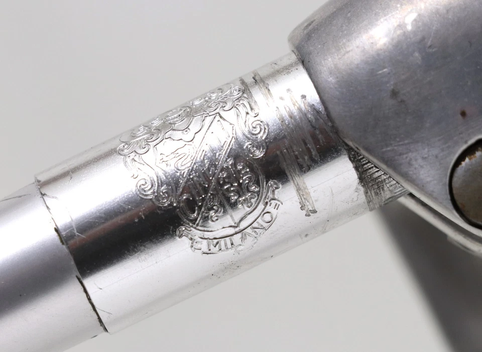 Cinelli 1A quill stem 110mm with Giro D'Italia Old logo handlebar 39cm - Immagine 4 di 4