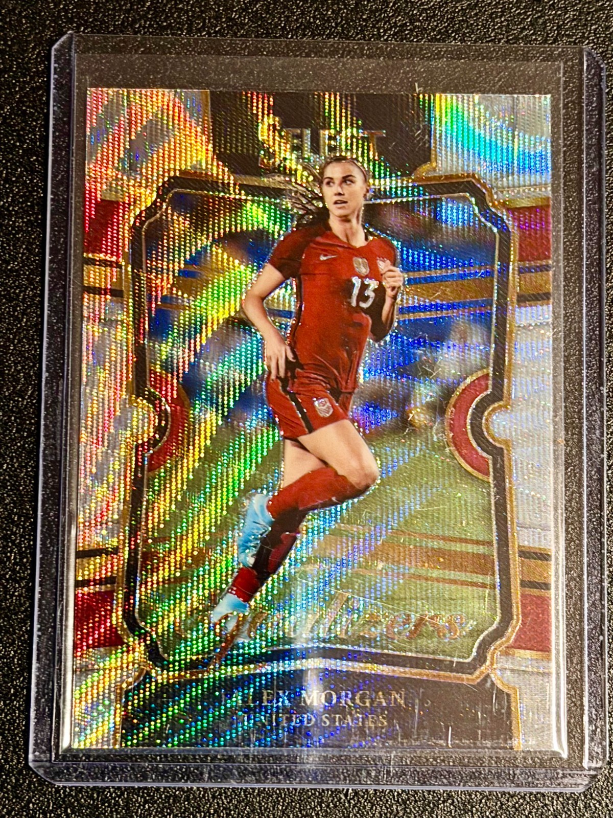 2017-18 Select Alex Morgan USWNT EQ-28 Prizm Equalizers