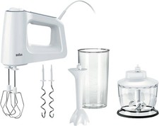 Braun Handmixer HM 3135 MultiMix 3 500 Watt zubehörteile Spülmaschinenfest
