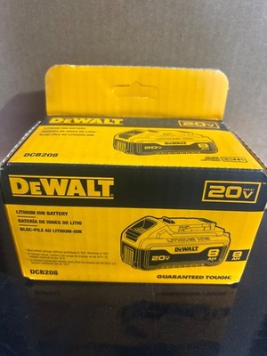 DEWALT MAX* XR 20V Lithium-ion Battery - DCB208 8h