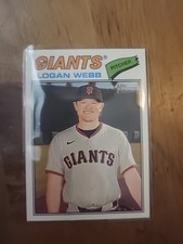 2026 Topps Heritage #82 Logan Webb San Francisco Giants