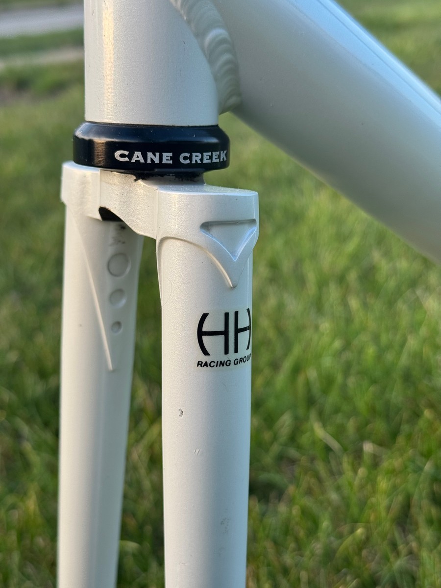HH Aluminum Track Bike Frame - Havnoonian - Pearlescent White - 50cm