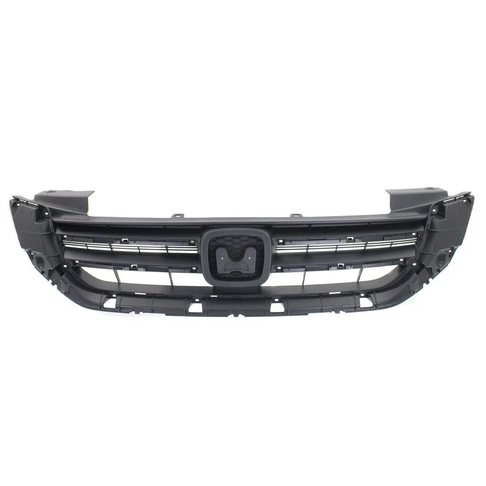 Fits 2013-2015 Honda Accord Front Bumper Cover And Bumper Uppe Lower Grille 3PC Foto 3 de 4
