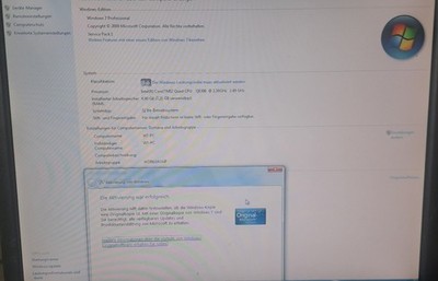 WINDOWS 7 32-Bit PC DELL 4x 2,5GHz 4GB 250GB seriell LPT parallel Steuerung-PC