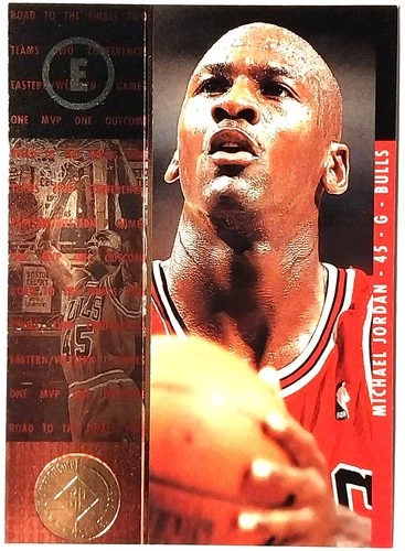 Michael Jordan / Chicago Bulls 1994-95 Upper Deck SP Championship Series Card #4