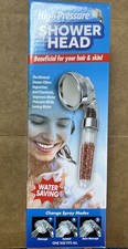 Filtered Shower Head High Pressure Shower Head with Minerals Filter