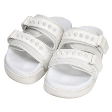 Rare Christian Louboutin Daddy Pool Sandals White Size EU35/US5