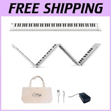 Folding Digital Piano w/ Rechargeable Battery