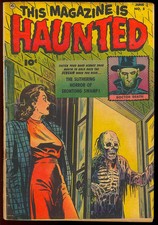 This Magazine Is Haunted #5 Nice Pre-Code Horror Good Girl Cover Comic 1952 VG