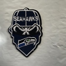 Seattle Seahawks  Embroidered Iron On Patch 3x 2  