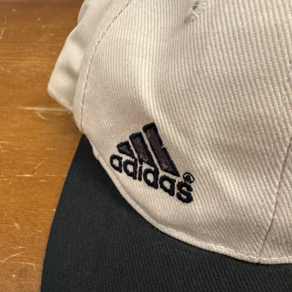 Vintage 90s Adidas Hat Snapback Adjustable Embroidered Logo - Image 4 of 4