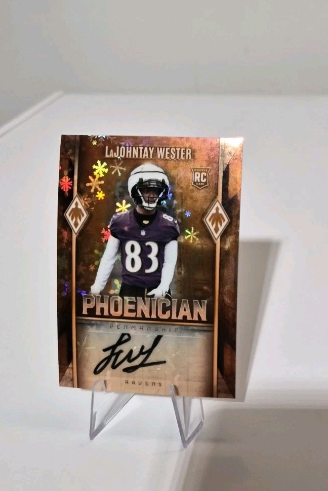 2025 Panini Phoenix Phoenician Auto /149 LaJohntay Wester RC