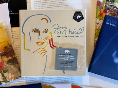 Joni Mitchell 4 CD Box Set 2021 FIRST 4 ALBUMS ON CD Includes Remastered Debut!
