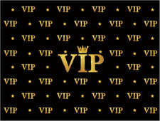 6.5 X 5 Ft VIP Photography Backdrop Red Carpet Event Movie Award Backdrop Crown