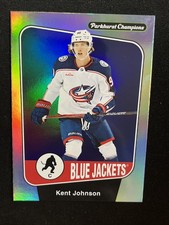 24-25 UD Parkhurst Champions Hockey Rainbow Foilboard 25 Kent Johnson
