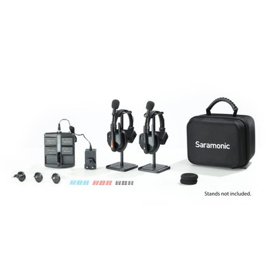 Saramonic WiTalk9-2S Advanced 2-Person Full-Duplex 1.9GHz Wireless Single-Ear He