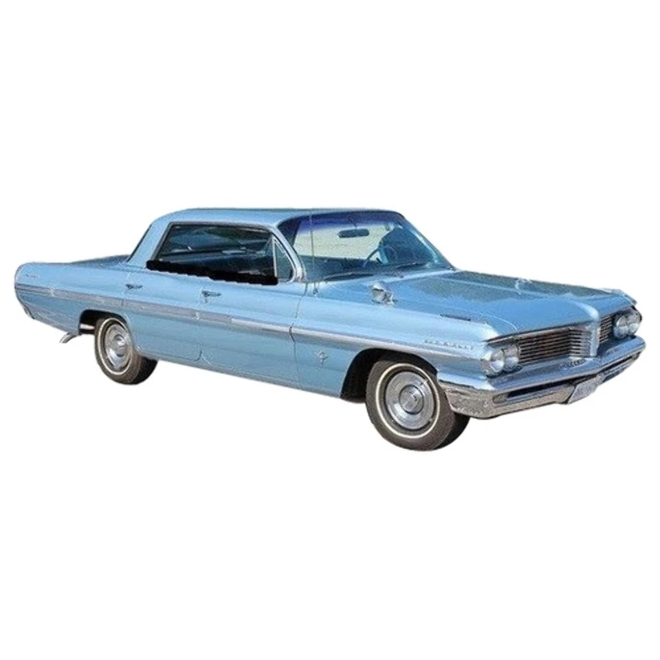 Restricción de barrido de ventana para Pontiac Parisienne 1962 techo rígido negro delantero trasero Foto 4 de 4