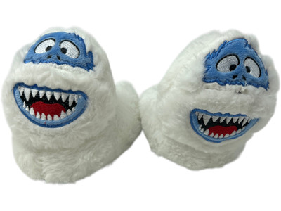 Rudolph The Red-Nosed Reindeer Slippers Kids Size 4 Bumble Abominable Snowman