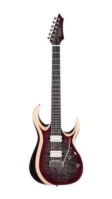 Cort X700DUALITYII-LVB X Series Duality II Double Cutaway Electric Guitar. Lava