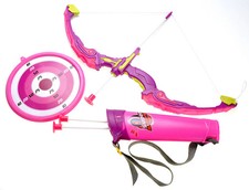 Bow And Arrow Playset With Quiver And Target Pink
