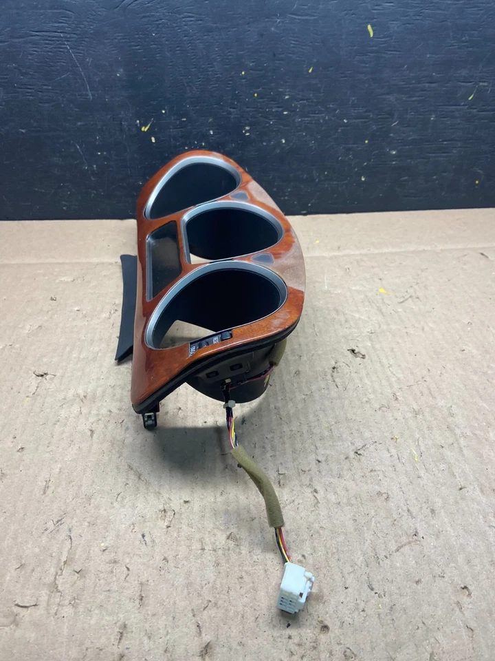 1998 to 2005 Lexus GS300 GS400 GS430 Speedometer Trim Bezel 55404-30780 P5496 - Image 3 of 4