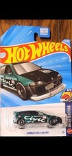 Hot Wheels 2026 Case F Super Treasure Hunt Honda Civic Custom Long Card USA Card