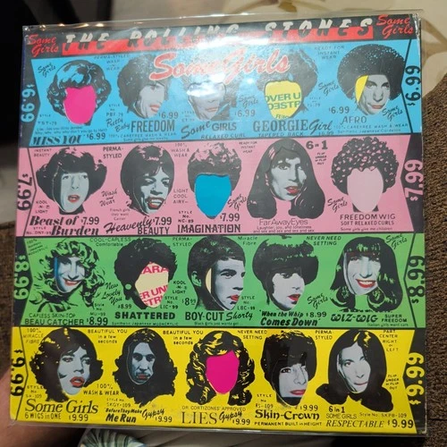 The Rolling Stones Some Girls LP COC 39108 1978 1st Pressing Banned Cover A6