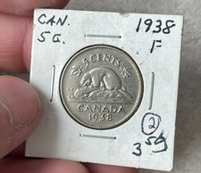 1938 Canada 5 Cents L2