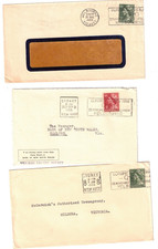 Australia 1955/56 Covers,cds SLOGAN 