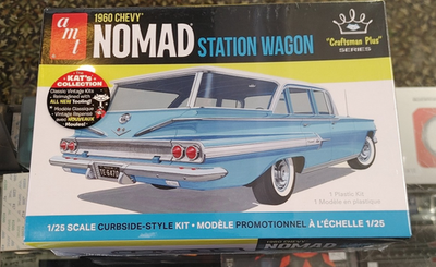#ad #ad AMT 1402 1 25 1960 CHEVY NOMAD STATION WAGON SEALED $38.00
