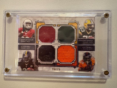 2013 Museum Collection Quad Jersey RC...Bell, Ball, Taylor, Franklin #'d/75!