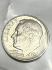 1956 D Roosevelt Dime 90% Silver US Coin UNCIRCULATED #23