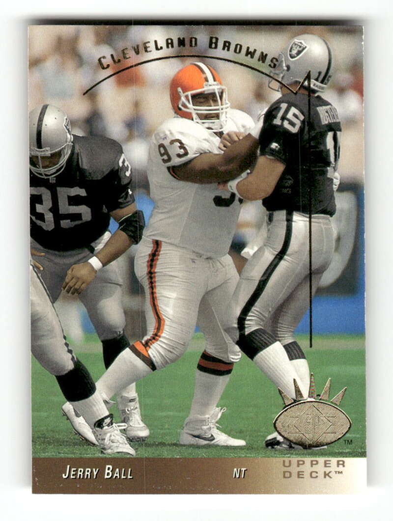 1993 SP #55 Jerry Ball EX++ Excellent++ Browns BXCP17