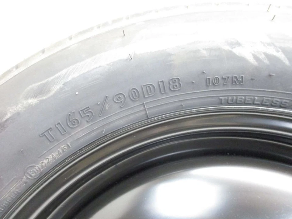 Notrad Reserverad 165/90R18 107M/4Jx18 H2 ET45 LK5x114,3 Nissan Murano II Z51 - Bild 3 von 4