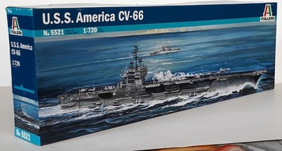 Italeri 5521 USS America 1:720 Bausatz NEU OVP