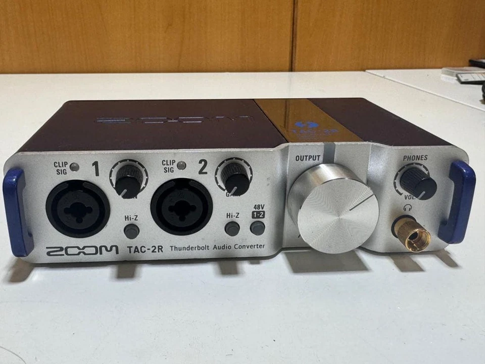 ZOOM TAC-2R Thunderbolt Audio Interface Upsampling function Operation confirmed - Image 4 of 4