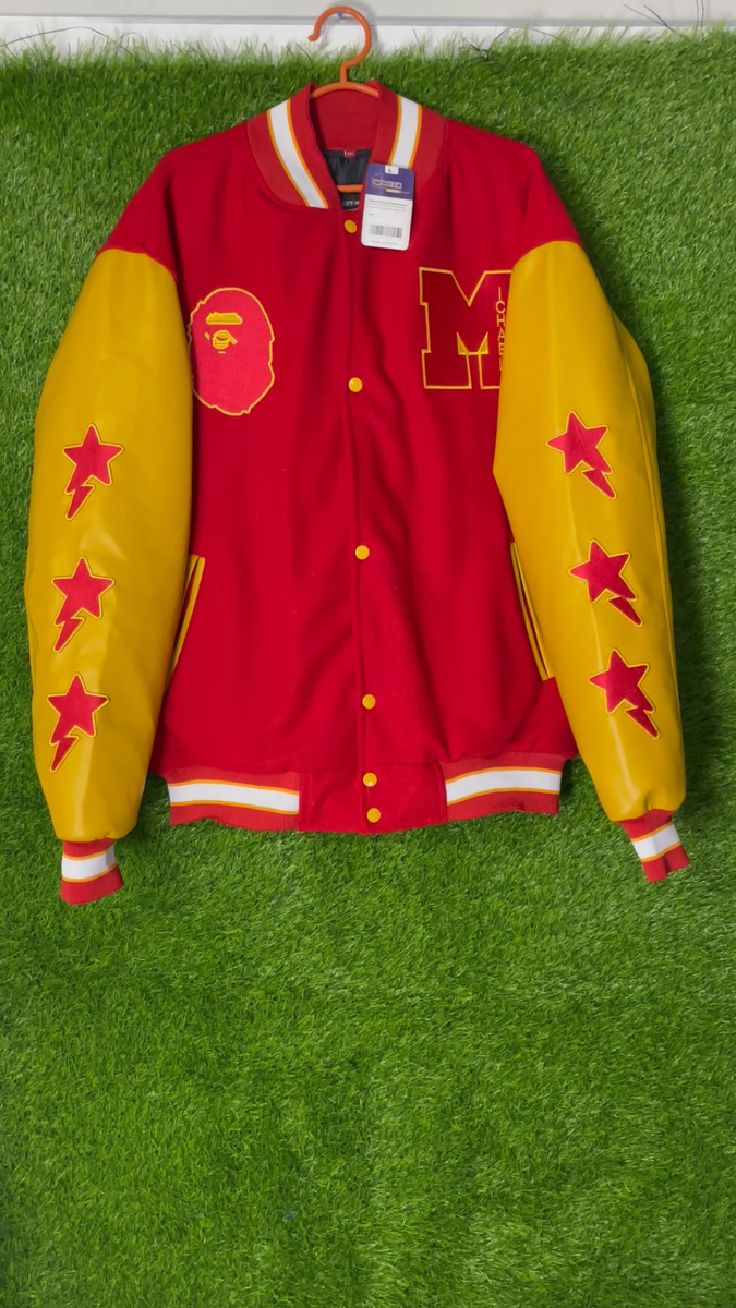 BAPE x Michael Jackson Varsity Jacket | eBay