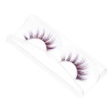  Fake Eyelash Coloured Eyelashes Natural False Falseeyelashes Look