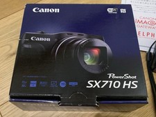 Canon PowerShot SX710 HS Black excellent condition  