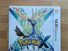 Nintendo 3DS Pokemon x Game Cartridge And Case Tested Working