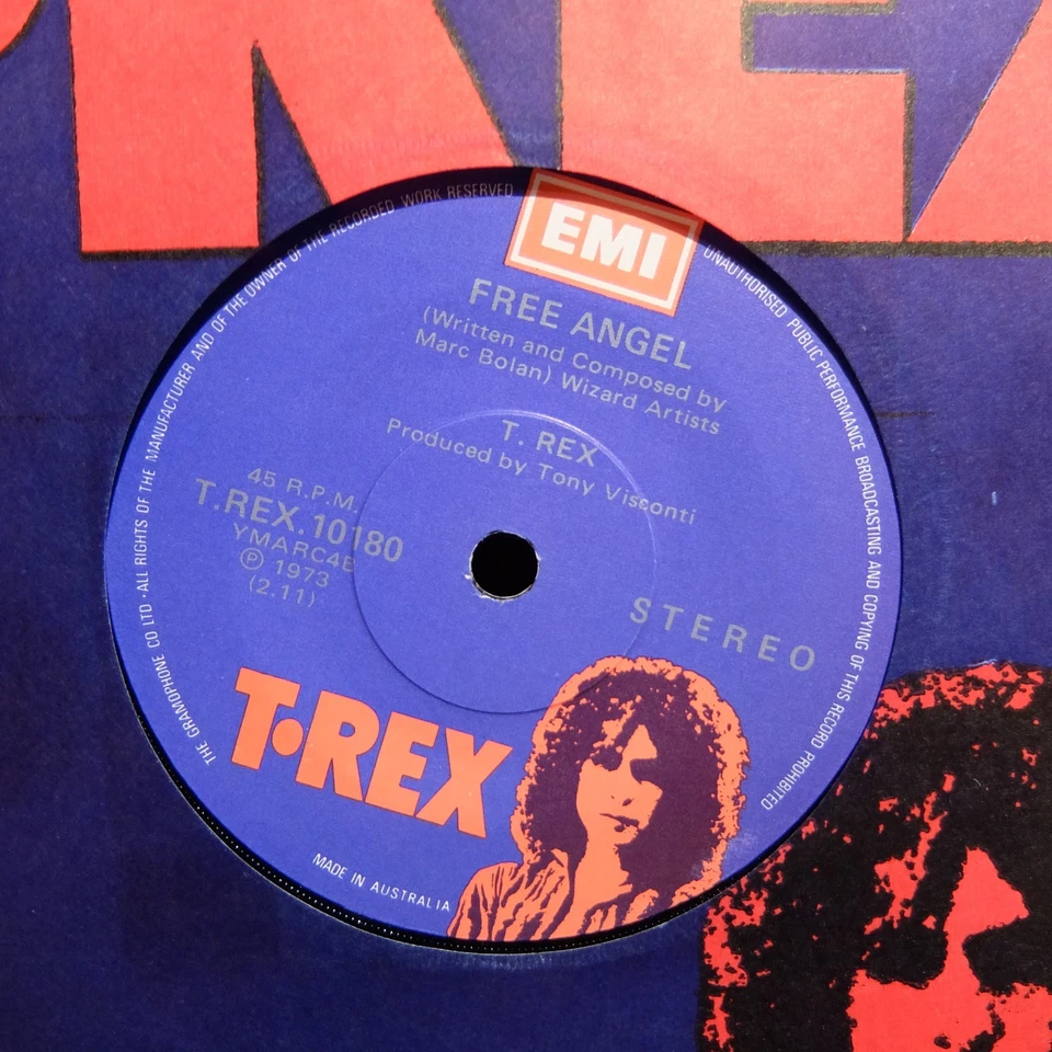 T-Rex - 20th Century Boy (EMI 10180) Aussie A-Label 45 - Image 2 of 2