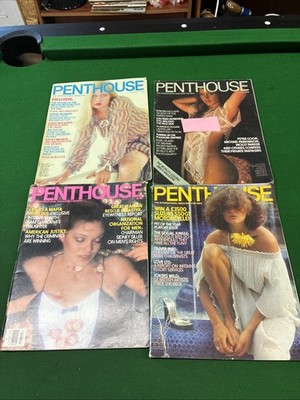 Penthouse Lot, Off Men s Magazines1980 Era Men s Over 18 Magazine Penthouse Lot