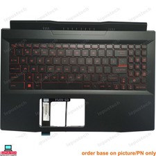 MSI GF66 11UE 11UG 11UD GL66 MS-1581 MS-1582 red backlit US keyboard palmrest