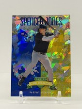 2024 Panini Crusade - Crusade Spencer Jones #82 Blue Cracked Ice Prizm (RC)