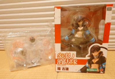 KOTOBUKIYA ARTFX J Fire Force Tamaki Kotatsu 1/8 Figur & Effektteile gebraucht