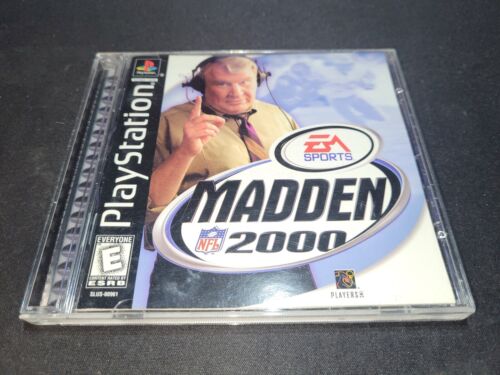 Madden NFL 2000 sony PLAYSTATION 1 PS1 Ex + NM Condition Complet + Reg Carte - Picture 1 of 4