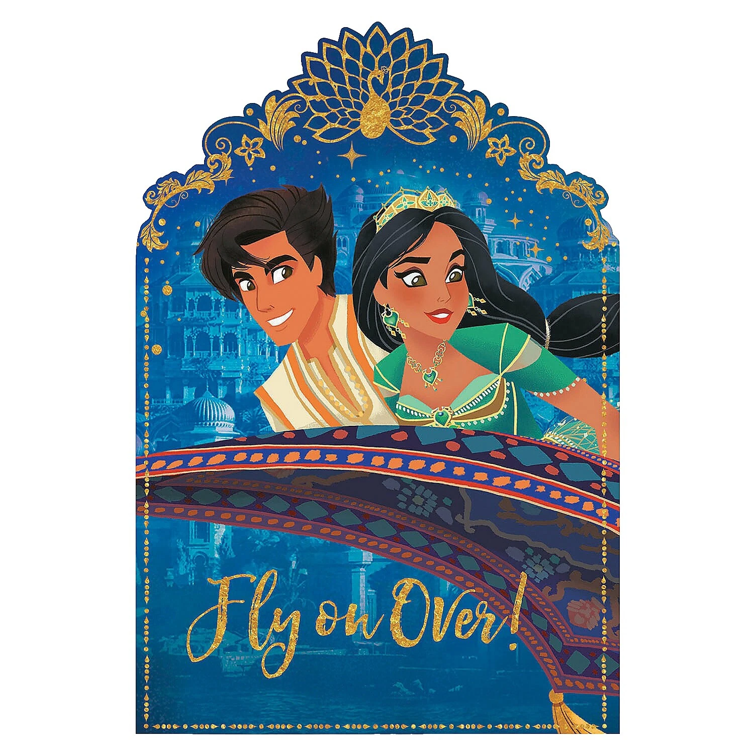 Invitaciones de felicitación Disney Multicolor