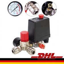 Druckregler mit Druckschalter Kompressorschalte für Kompressor 230V 8Bar DE