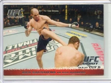 2009 Topps UFC Round 1 #73 Ben Saunders – Dan Barrera